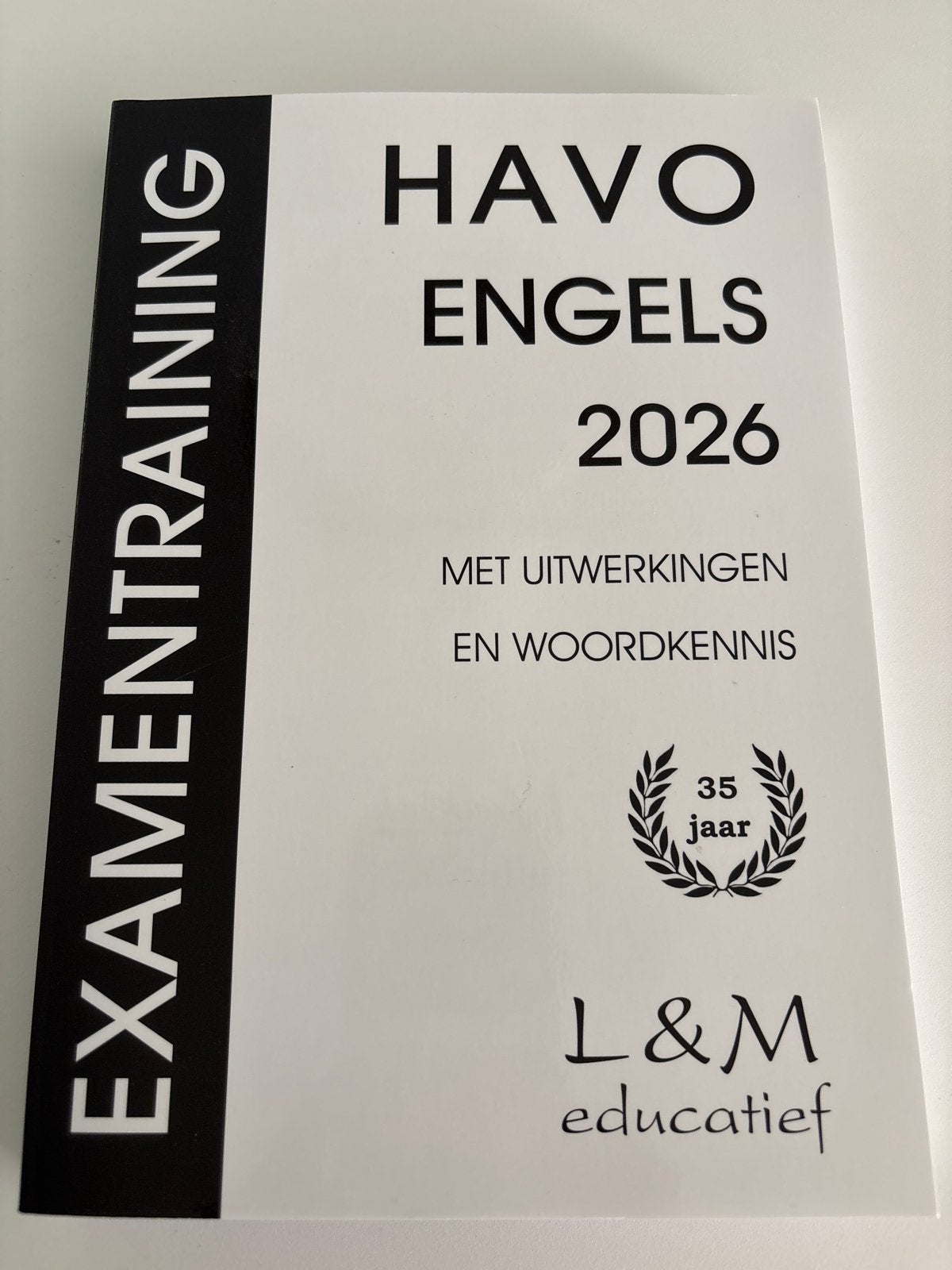 Examentraining HAVO Engels 2026 L&M Educatief, Ophalen of Verzenden, Alpha, Zo goed als nieuw, HBO