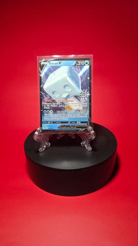 Pokemon Eiscue V 055/192 - Rebel Clash, Verzenden, Zo goed als nieuw, Losse kaart, Foil