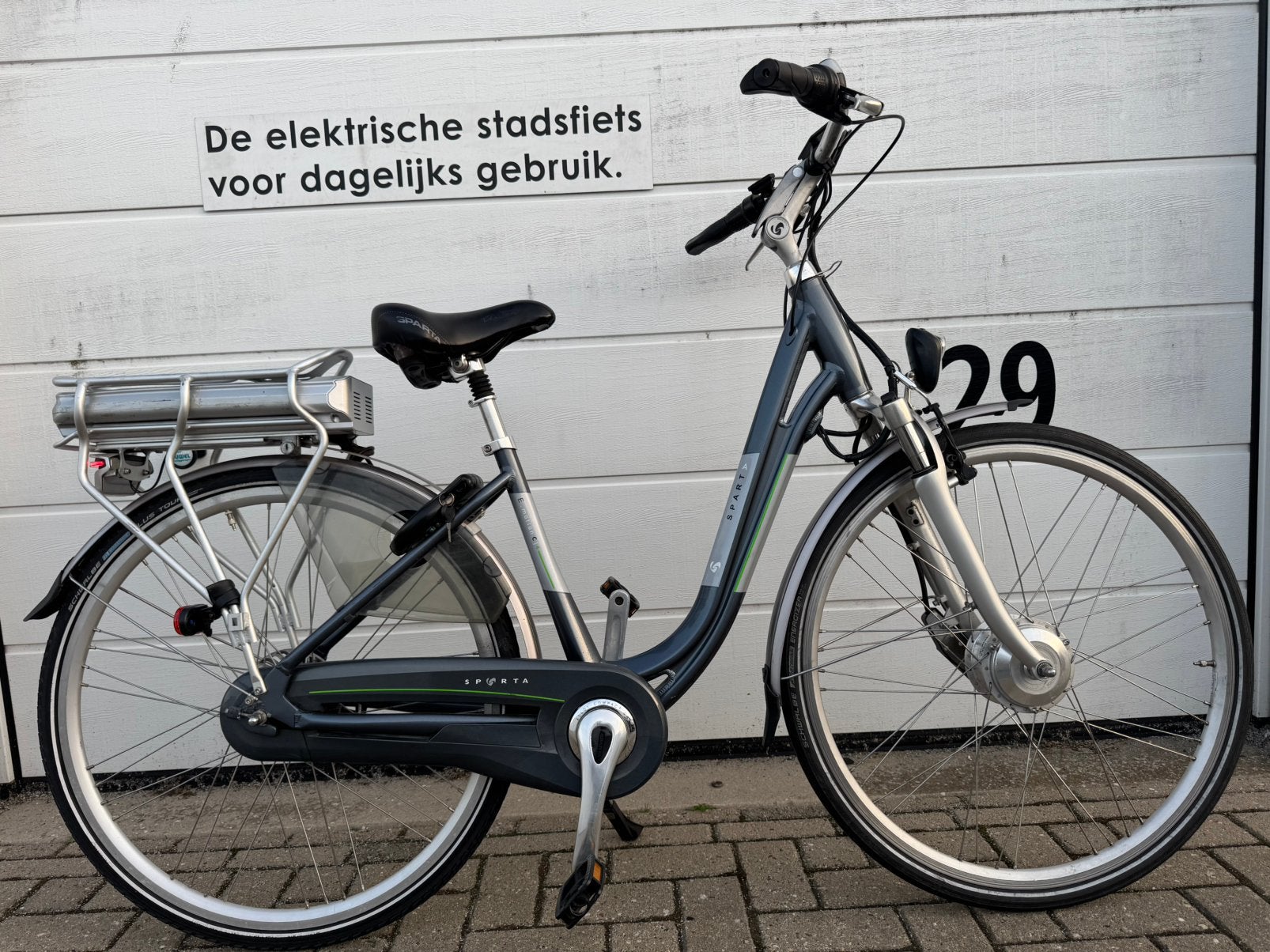 Sparta C4 elektrische damesfiets met nieuwe accu en 4406 km, Ophalen of Verzenden, Zo goed als nieuw