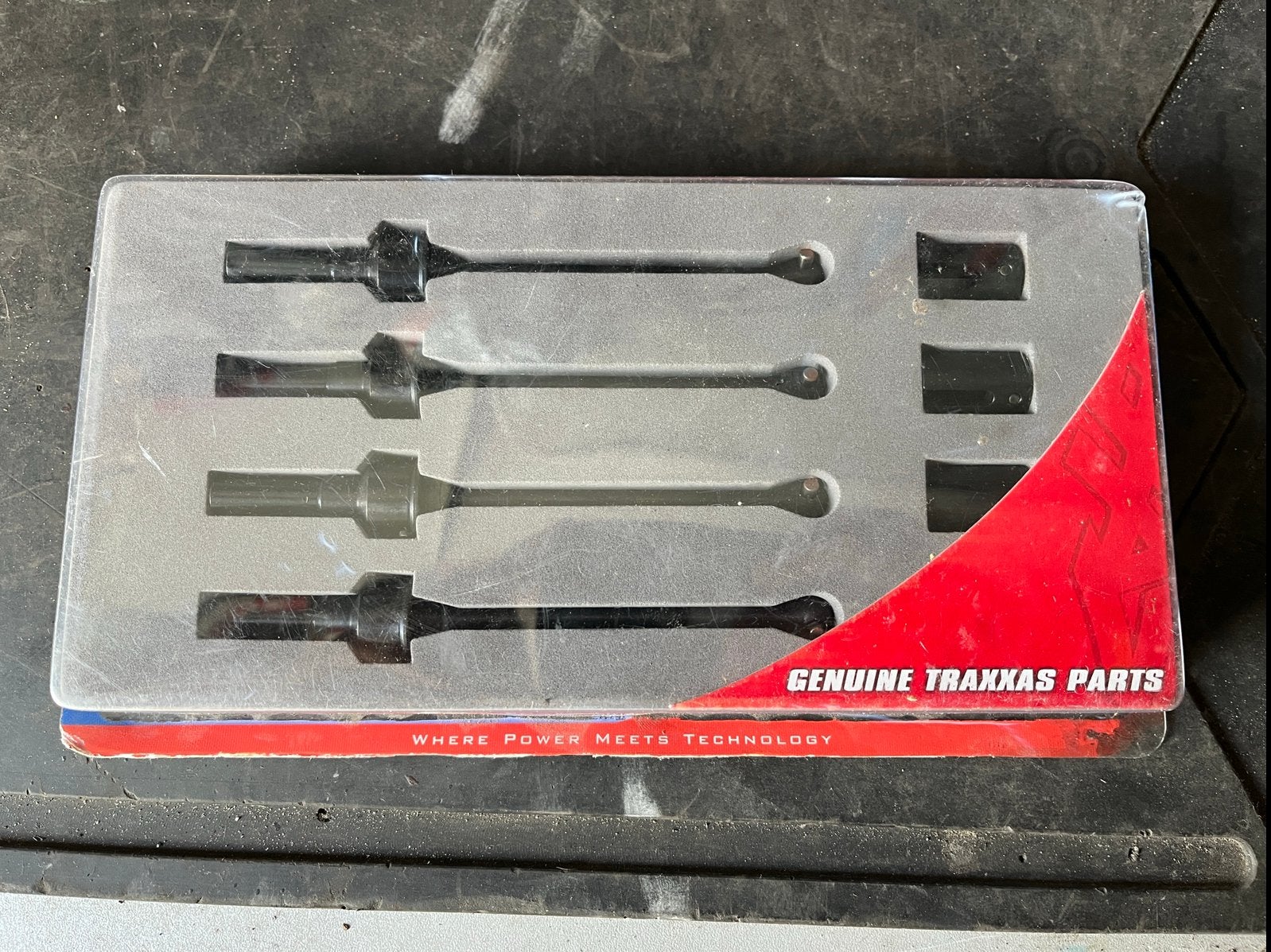 Traxxas steel CV drive shafts TRX8950X Maxx V1 Maxx Slash, Ophalen of Verzenden, Nieuw, Elektro, Onderdeel