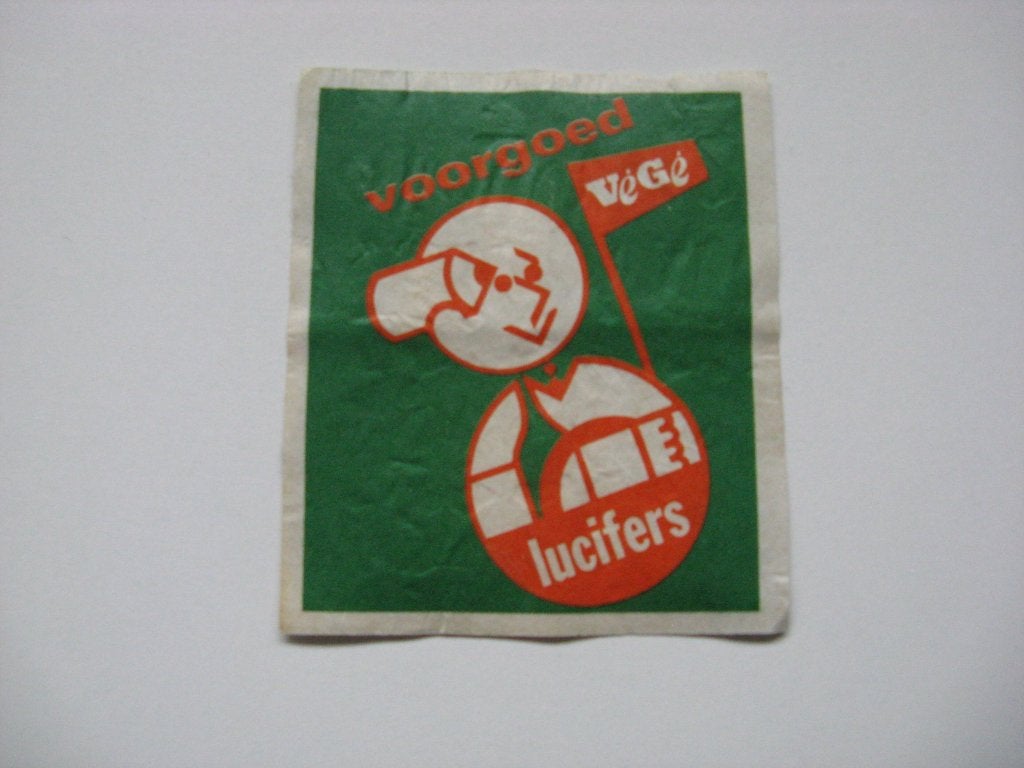Lucifersmerken Grote Lucifers vanVege-Vivolette, Verzenden, Zo goed als nieuw, Sigarenbandjes