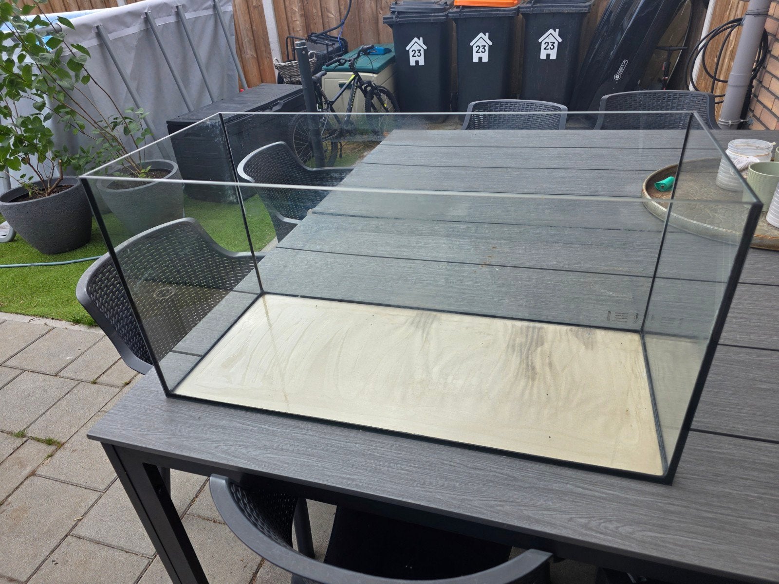 Volglas Aquarium 80x35x40, Ophalen