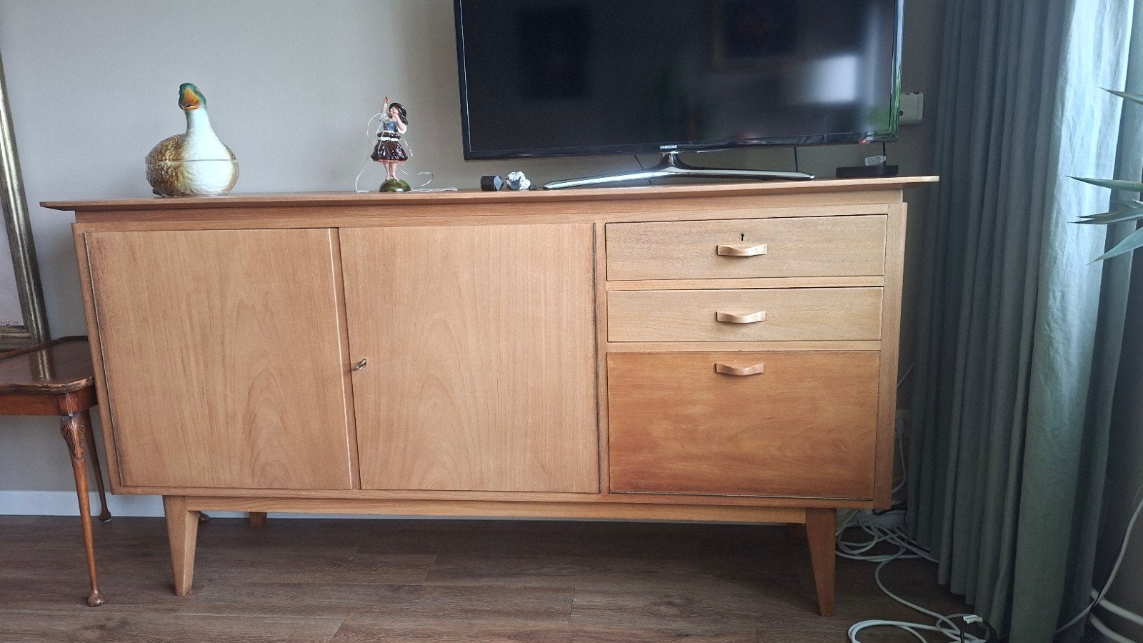 Vintage jaren 60 dressoir / sideboard – mid-century design, Huis en Inrichting, Ophalen, Gebruikt, 25 tot 50 cm