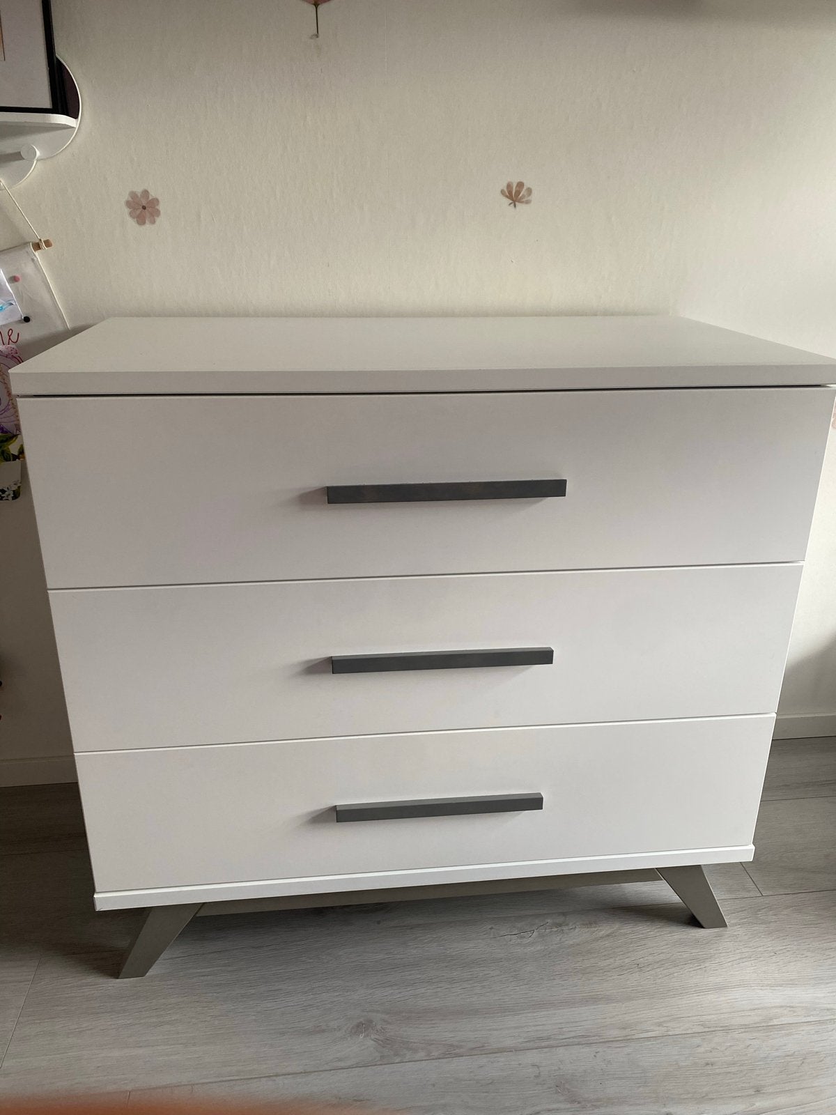 Bopita Commode Wit Grijs, Ophalen, Gebruikt, 50 tot 70 cm, 100 cm of meer