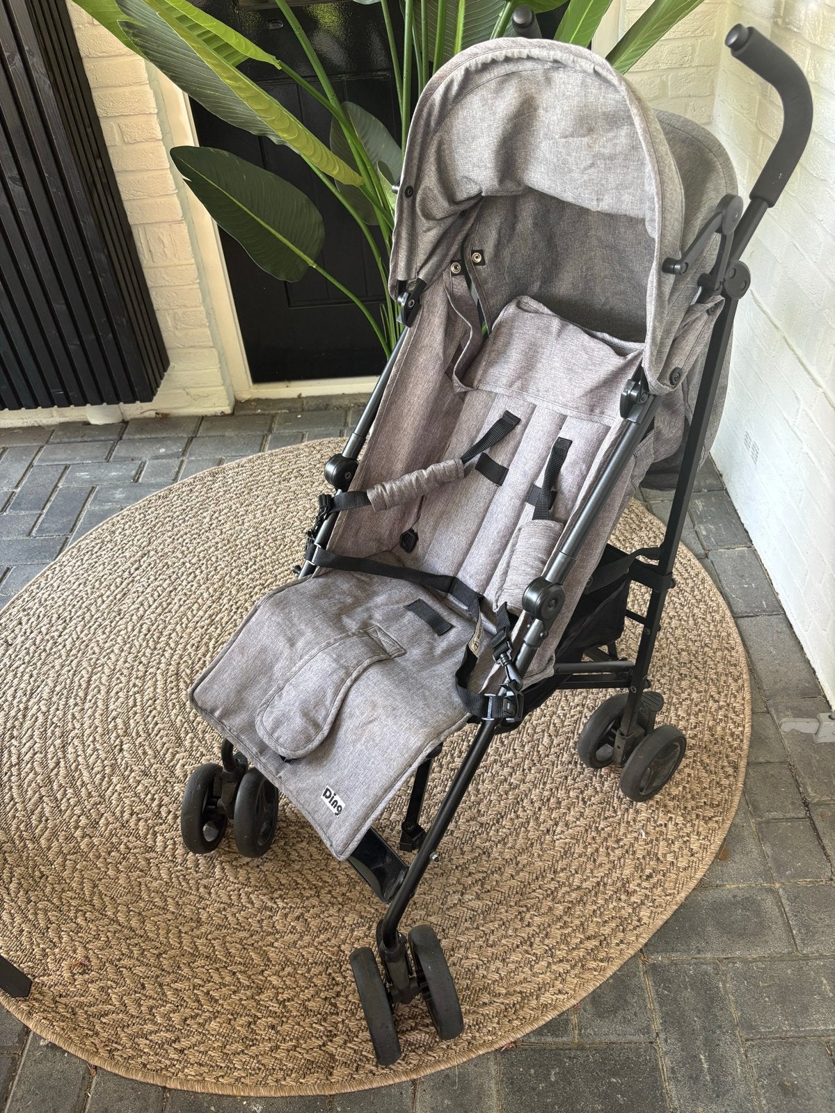 Ding buggy - Lichtgewicht en compact, Kinderen en Baby's, Ophalen, Gebruikt, Overige merken, Verstelbare rugleuning