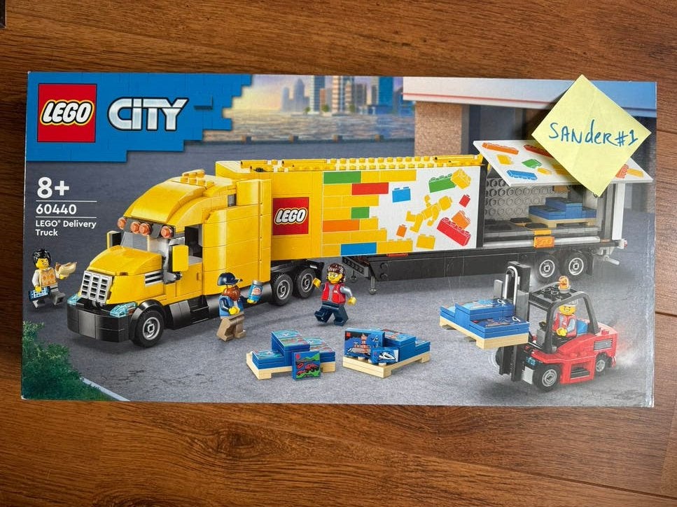 Lego 60440 CITY Gele Lego Vrachtwagen NIEUW, City, Lego, Nieuw, Ophalen of Verzenden