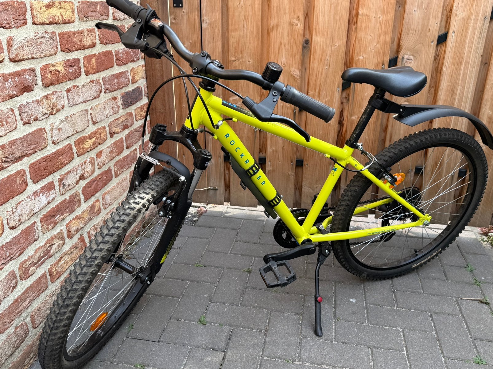 24 inch mountainike Rockrider, Minder dan 45 cm, Ophalen, Zo goed als nieuw, Overige merken