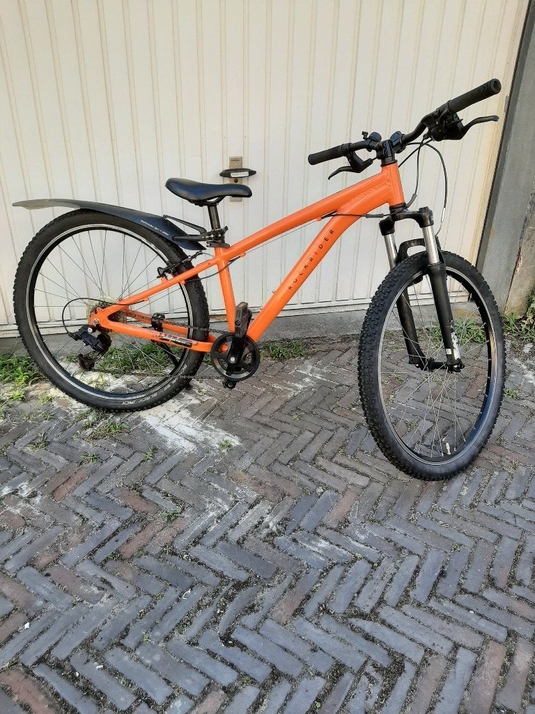 prachtige jongens bike rockrider, Velgrem, Versnellingen, Zo goed als nieuw, Rockrider ST500