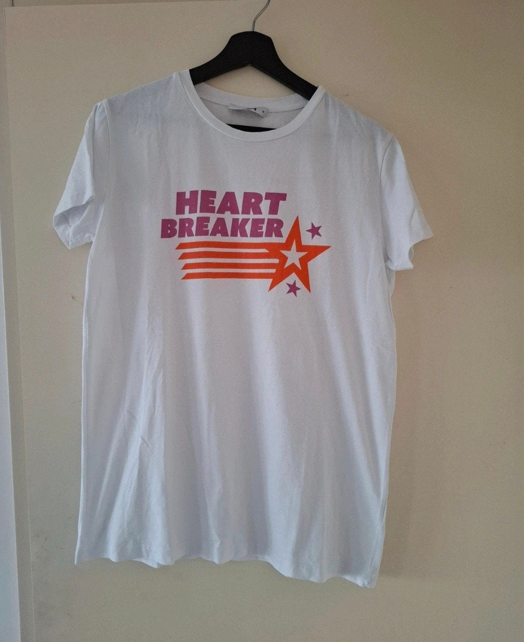 Wit Most Wanted T-shirt Maat M, Maat 38/40 (M), Wit, Ophalen of Verzenden, Zo goed als nieuw
