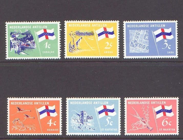Antillen 1965 358/363  Eilanden, Postfris, Ophalen of Verzenden, Postfris