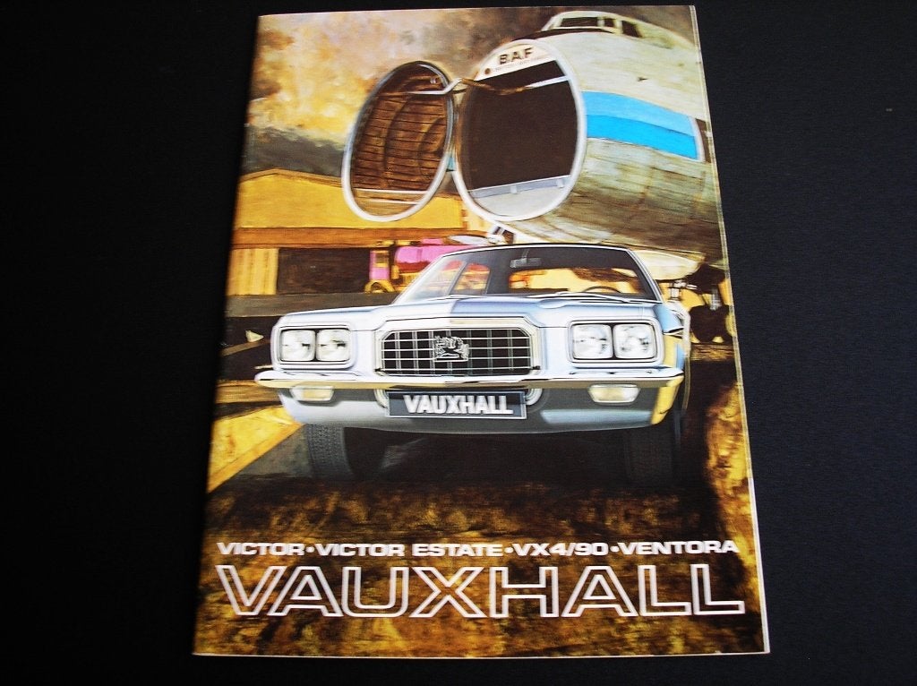 Vauxhall Victor/Victor Estate, VX4/90, Ventora, maart 1972, Ophalen of Verzenden, Gelezen, Overige merken
