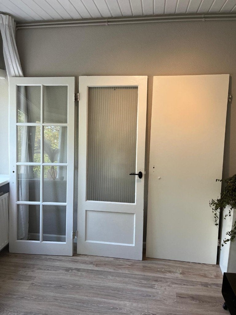Deuren, Doe-het-zelf en Verbouw, Deuren en Horren, Ophalen, Gebruikt, Minder dan 80 cm, Binnendeur