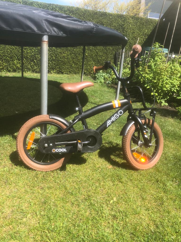 Kinderfietsje, Ophalen, Gebruikt, Terugtraprem, Minder dan 16 inch