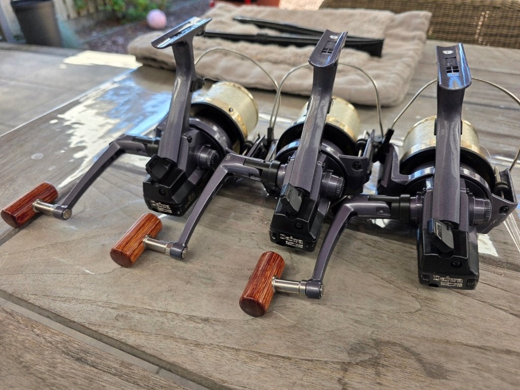 3x Daiwa tournament 5000t, Watersport en Boten, Ophalen of Verzenden, Zo goed als nieuw, Molen