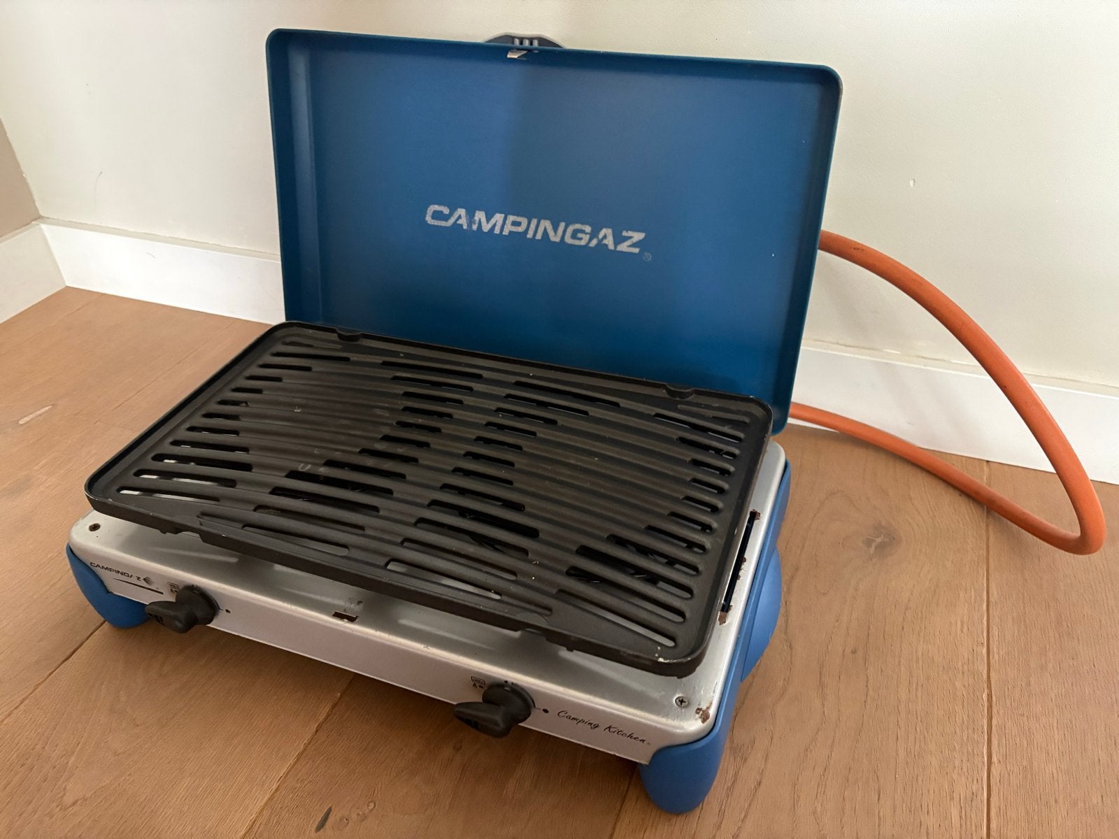 Campingaz Camping Kitchen 2 met grill en windscherm, Ophalen, Gebruikt