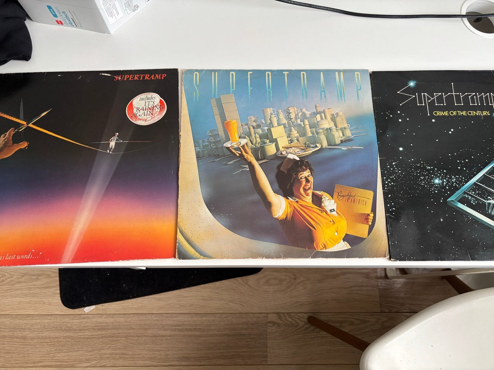 Supertramp LP collectie: Breakfast in America, Crime of the, Cd's en Dvd's, Ophalen, LP, 12 inch, Progressive Rock