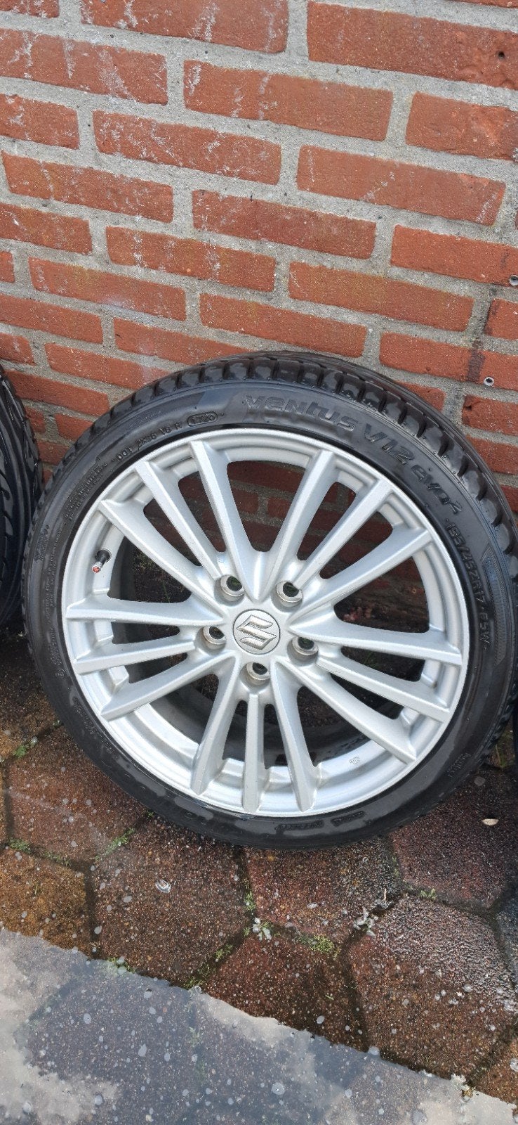 Swift sport wielen, Auto-onderdelen, Banden en Velgen, Ophalen, Gebruikt, Banden en Velgen, 17 inch