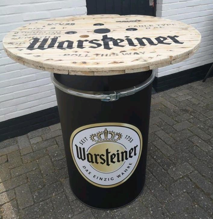 WARSTEINER statafel met groot houten blad, Ophalen, Nieuw, Overige typen, Overige merken