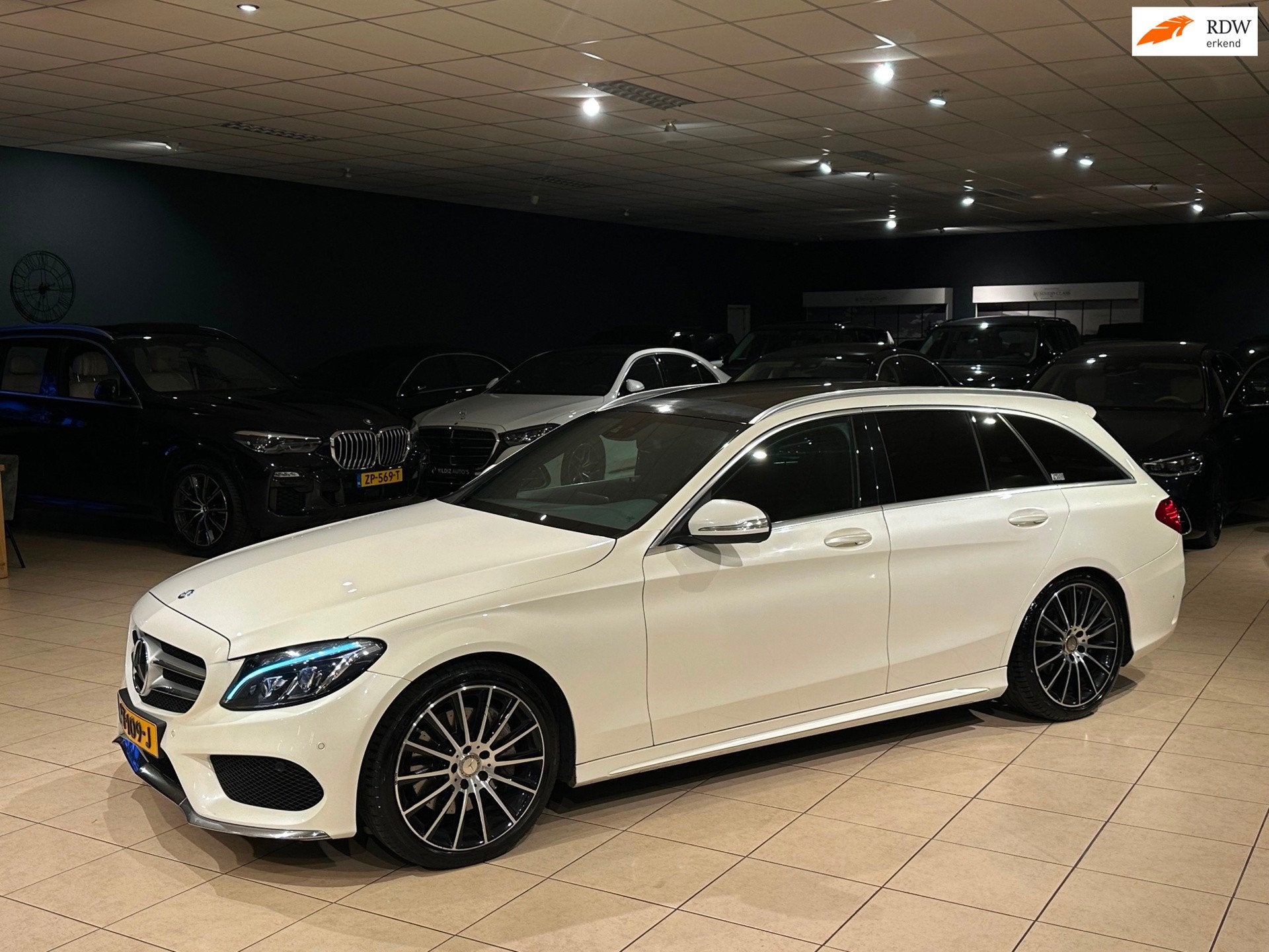 Mercedes-Benz C-klasse Estate C250 CDI Edition 1/Standkachel, Achterwielaandrijving, 4 cilinders, Wit, Diesel