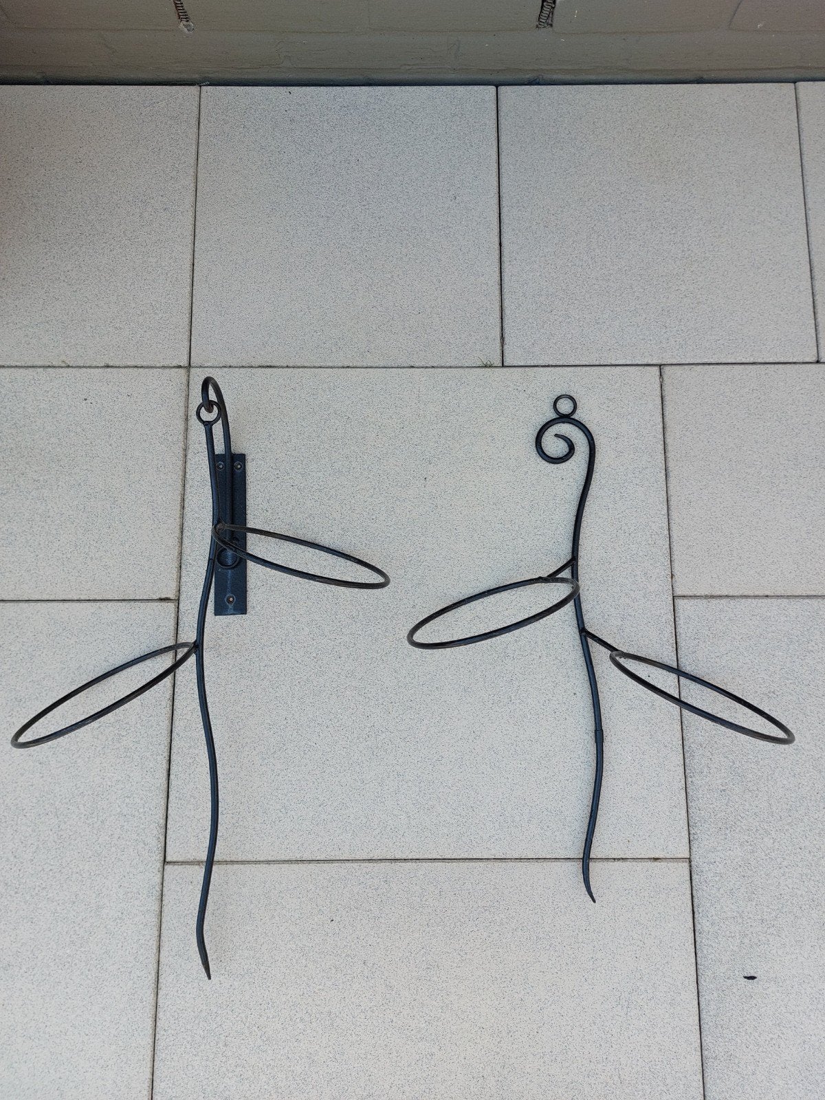 Metalen frames voor (rieten) punt manden, Tuin en Terras, Ophalen, Rond, Metaal, Minder dan 30 cm