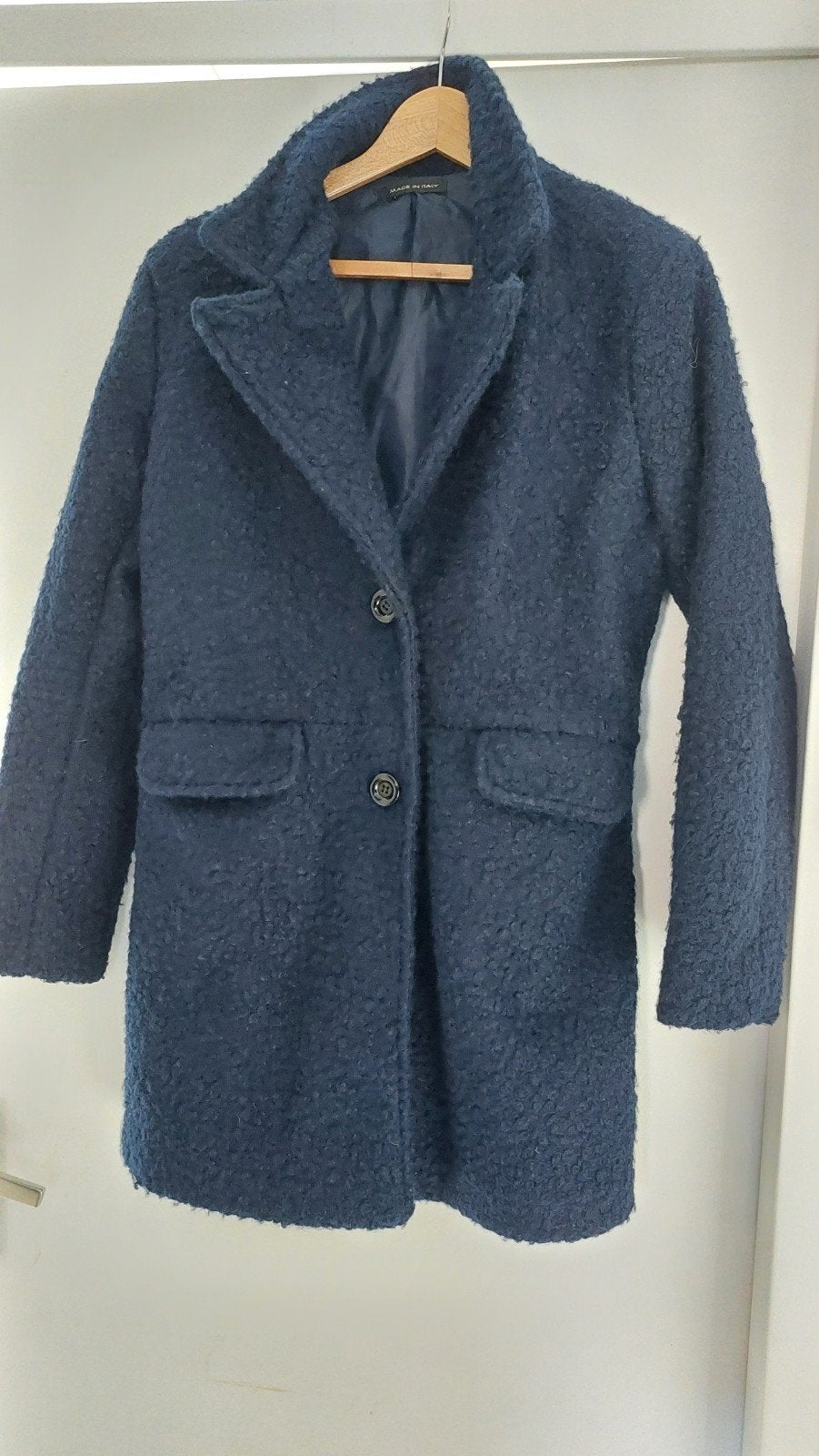 te koop blauw jas mt L, Kleding | Dames, Ophalen of Verzenden, Zo goed als nieuw, Blauw