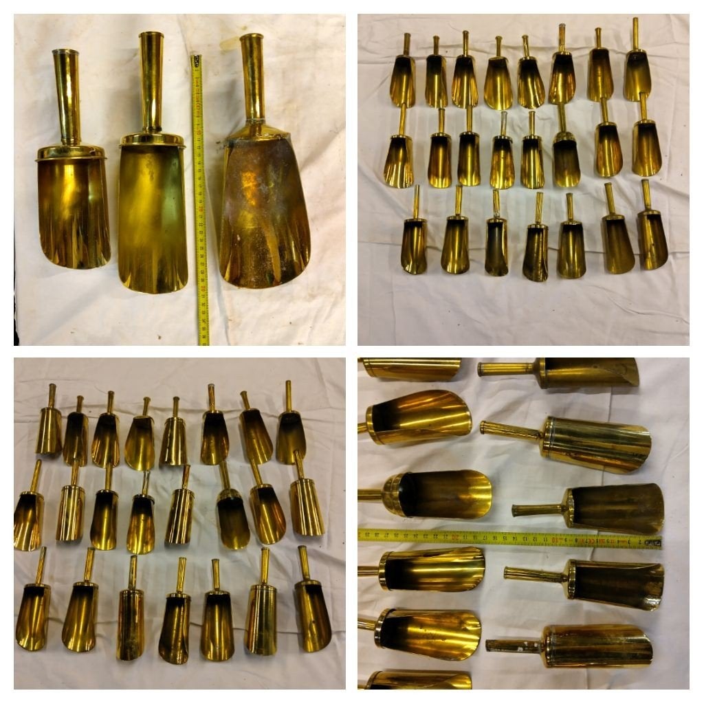 Brocante, kruideniersschep, grutterschep, suikerschepjes., Ophalen, Koper