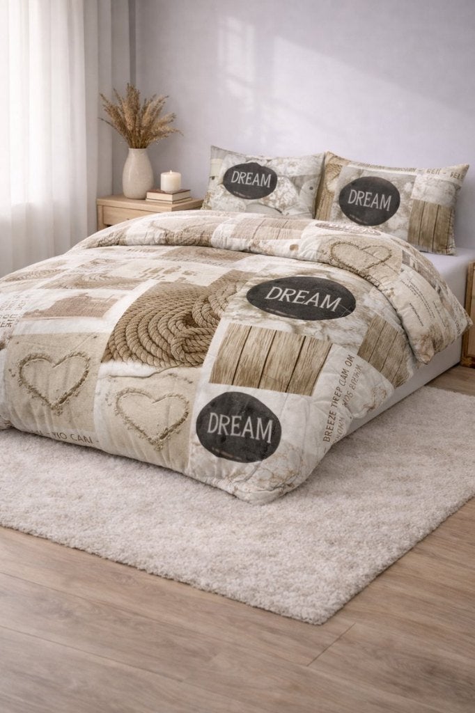 Lazy dekbed Dream 240x220, Verzenden, Wit, Deken of Dekbed, Nieuw