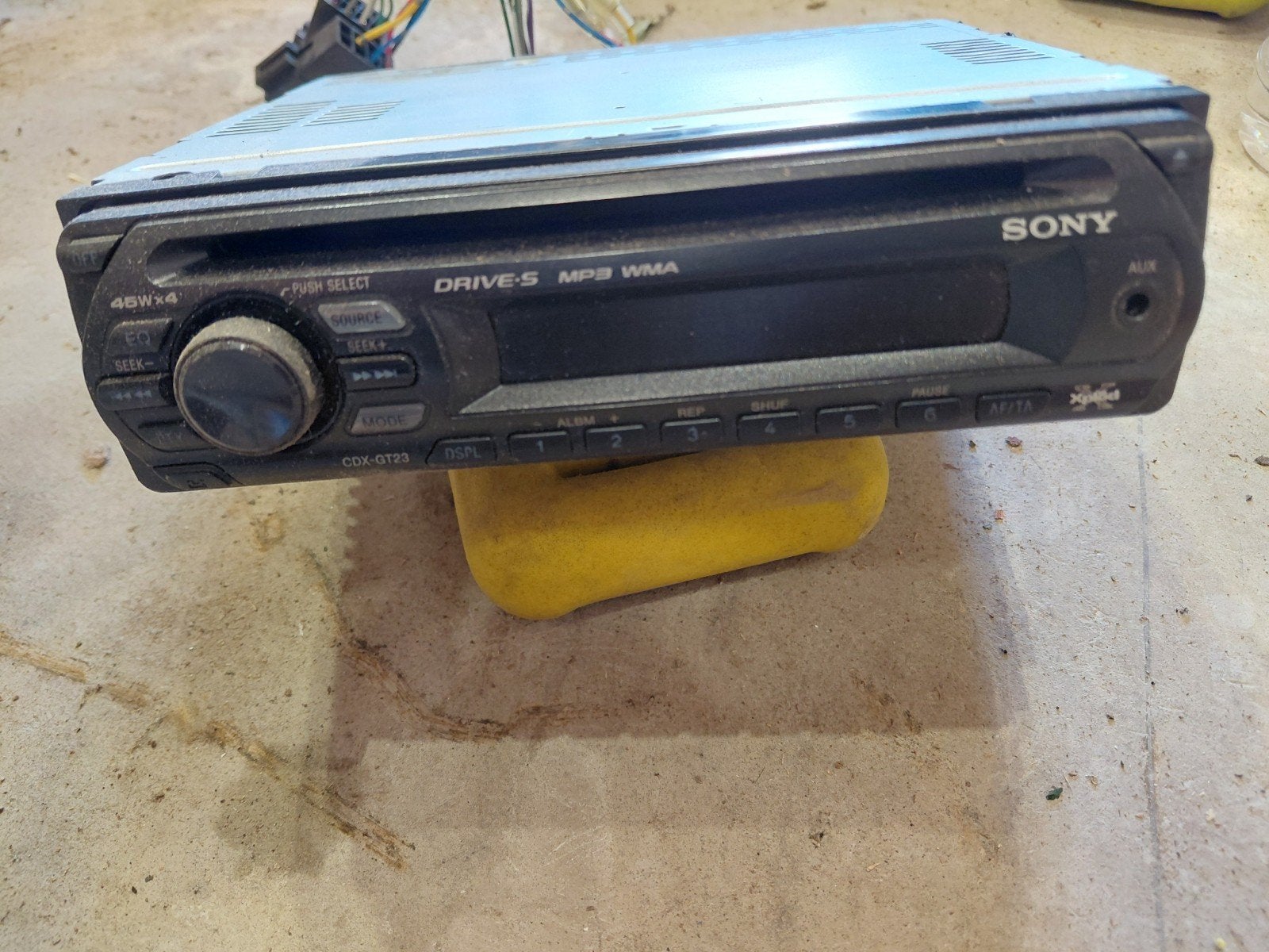 Sony CDX-GT23 Autoradio met MP3/WMA, Auto diversen, Ophalen, Gebruikt