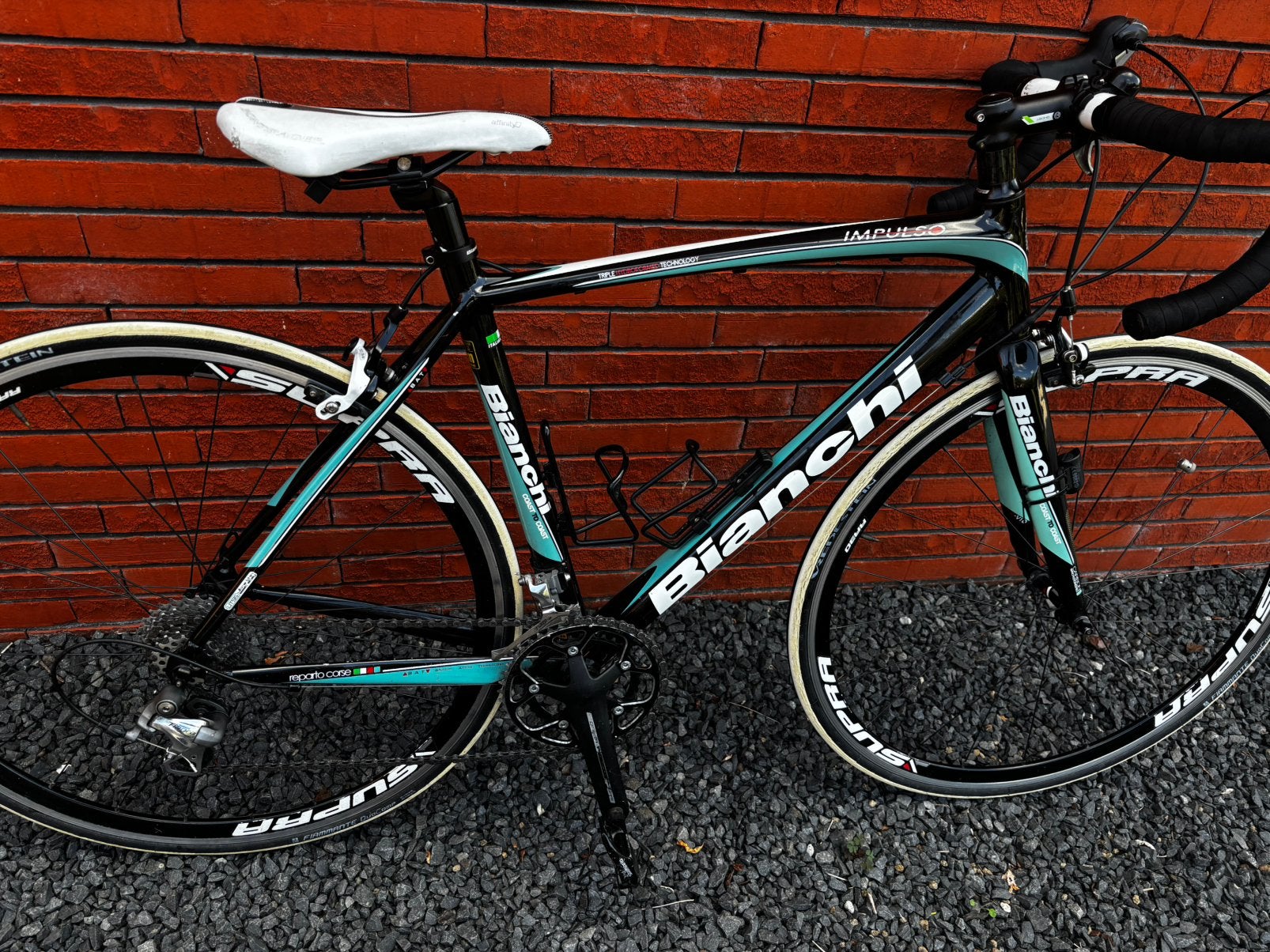 Bianchi impulso racefiets 53cm framemaat, Gebruikt, Aluminium, 49 tot 53 cm, Overige maten