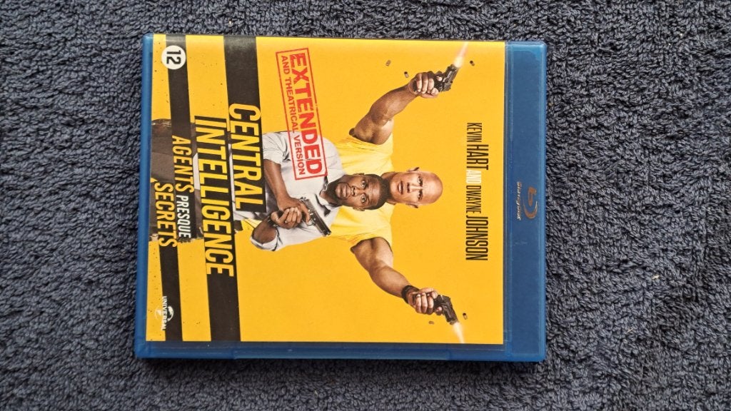 Central Intelligence "Blu Ray", Ophalen of Verzenden, Zo goed als nieuw