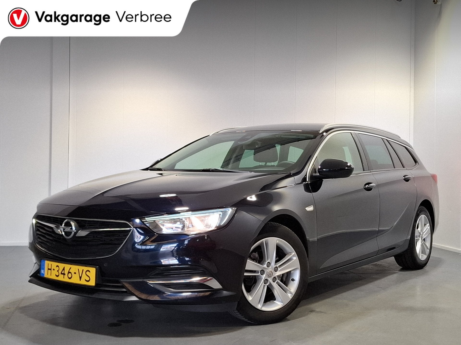 Opel Insignia Sports Tourer 1.5 Turbo Business Executive | N, Auto's, Voorwielaandrijving, Gebruikt, 4 cilinders, Blauw