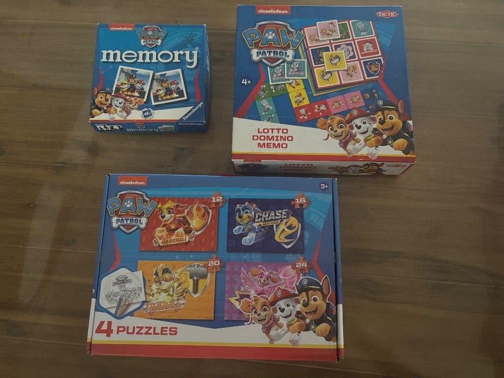 Paw patrol puzzels en spelletjes, Ophalen, Zo goed als nieuw