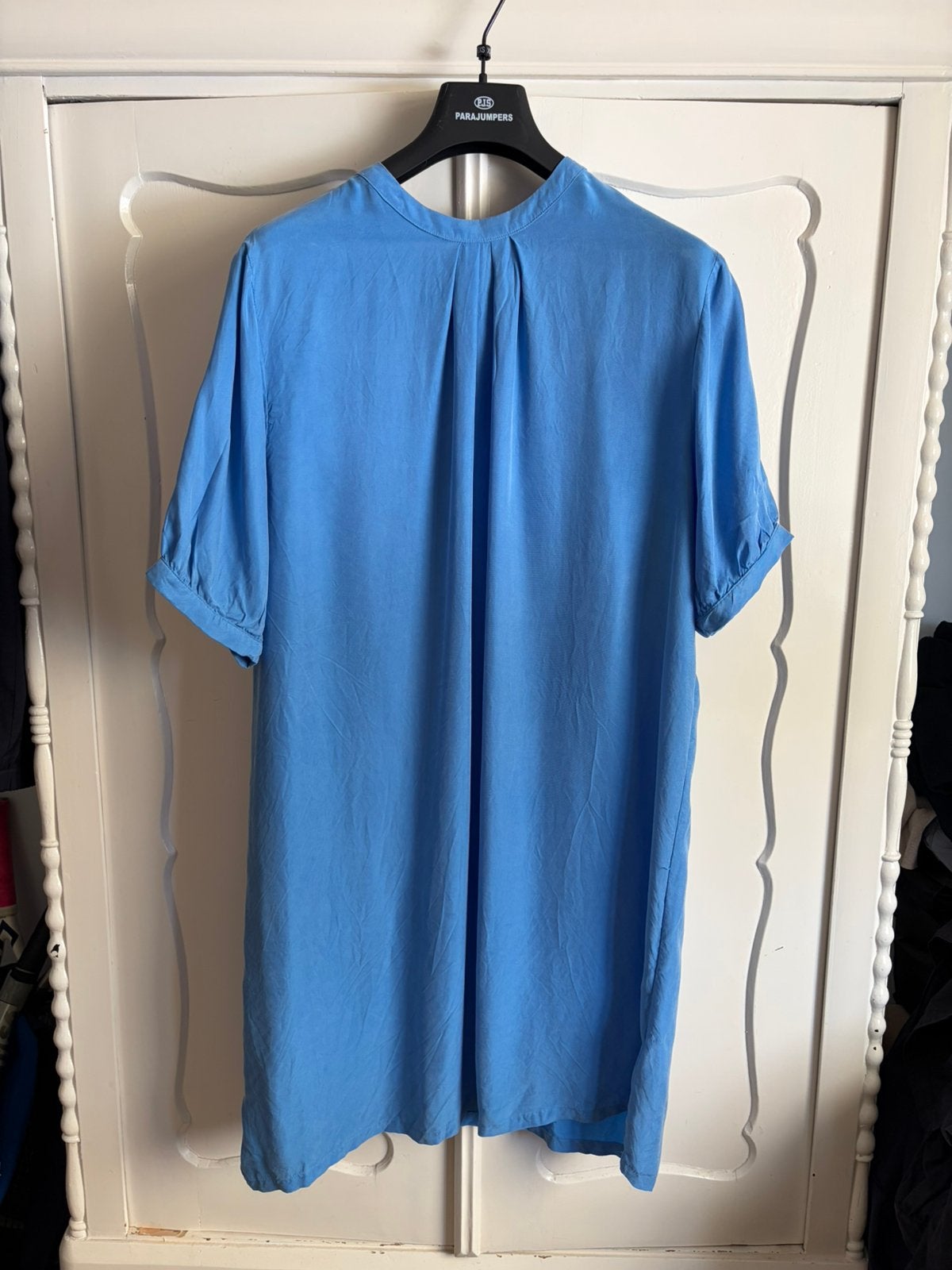 Purdey jurk maat 42 dames, Verzenden, Zo goed als nieuw, Maat 56/58 (XL), Blauw