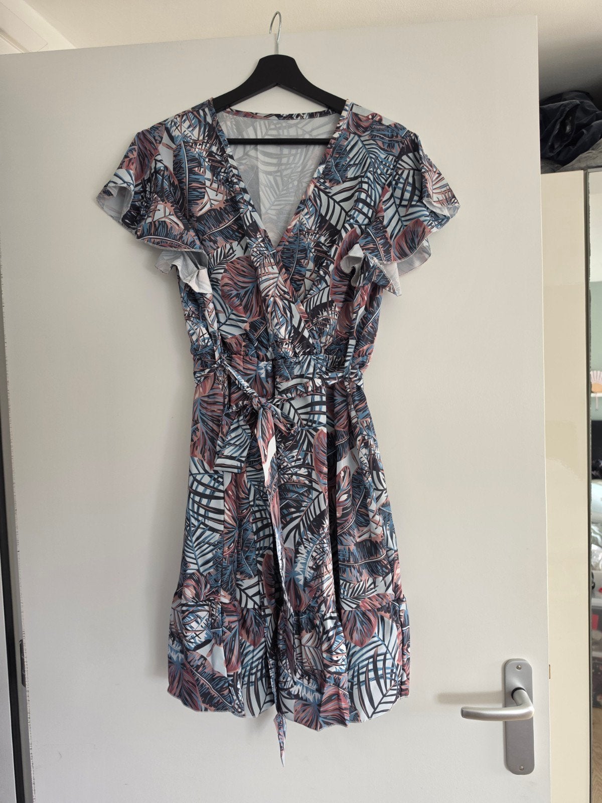 Zomerse jurk Shein Curve maat 1XL, Kleding | Dames, Jurken, Meerkleurig, Maat 46/48 (XL) of groter, Ophalen of Verzenden, Zo goed als nieuw