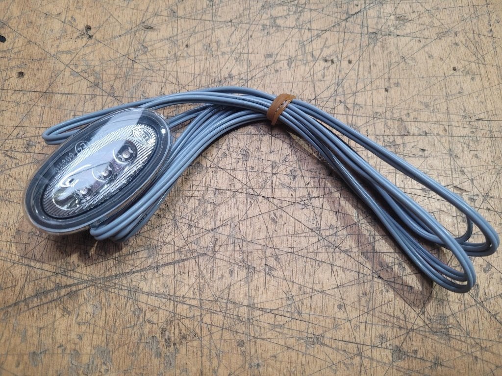 Zijmarkeringslicht VW T5 vanaf 2003, LED zilver, bekabeling, Ophalen of Verzenden, Nieuw