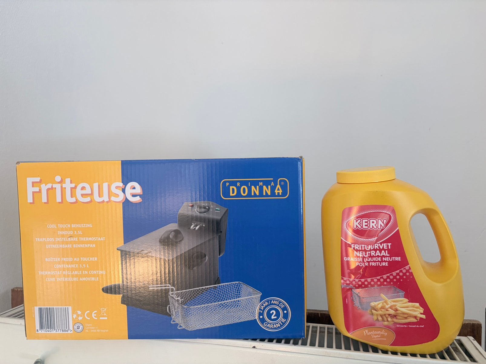 Frituurpan 3 liter, 3 tot 4 liter, Ophalen, Nieuw, Uitneembare binnenpan