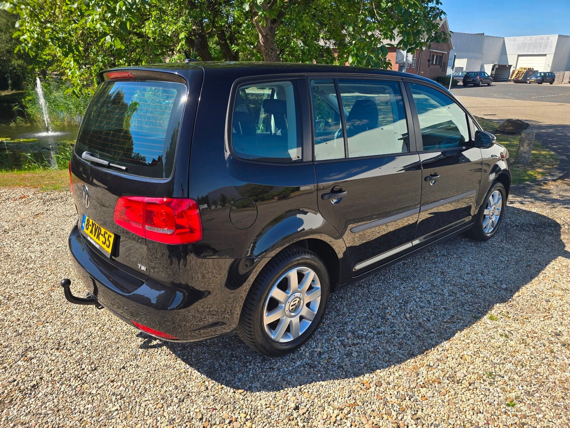 Volkswagen Touran 1.4 TSI 7-persoons AUTOMAAT, Cruise contro, Auto's, Euro 5, Zwart, 4 cilinders, 1436 kg
