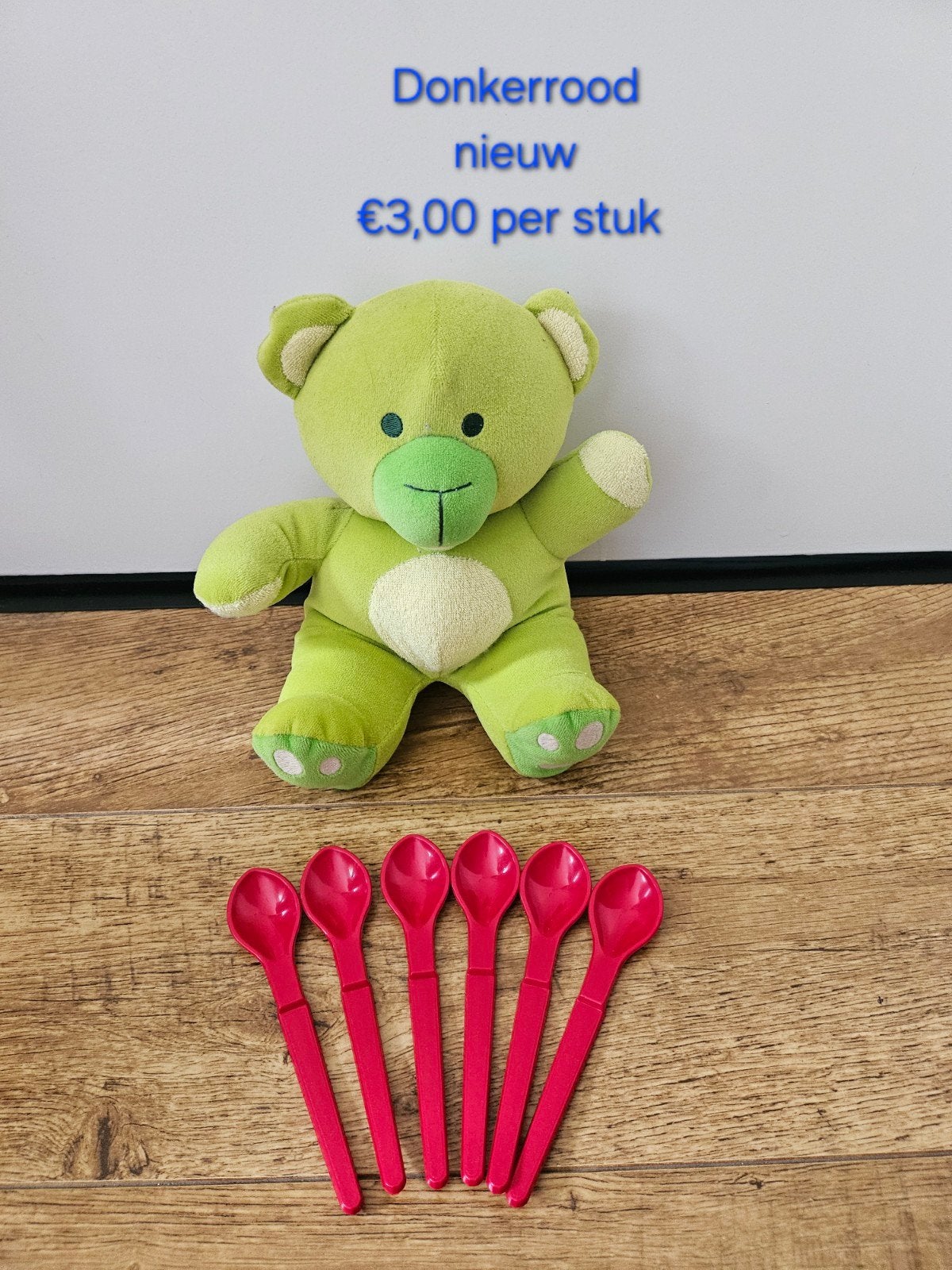 Tupperware nieuwe donkerrode hangaanlepeltjes lepels, Ophalen of Verzenden, Nieuw, Rood, Overige typen
