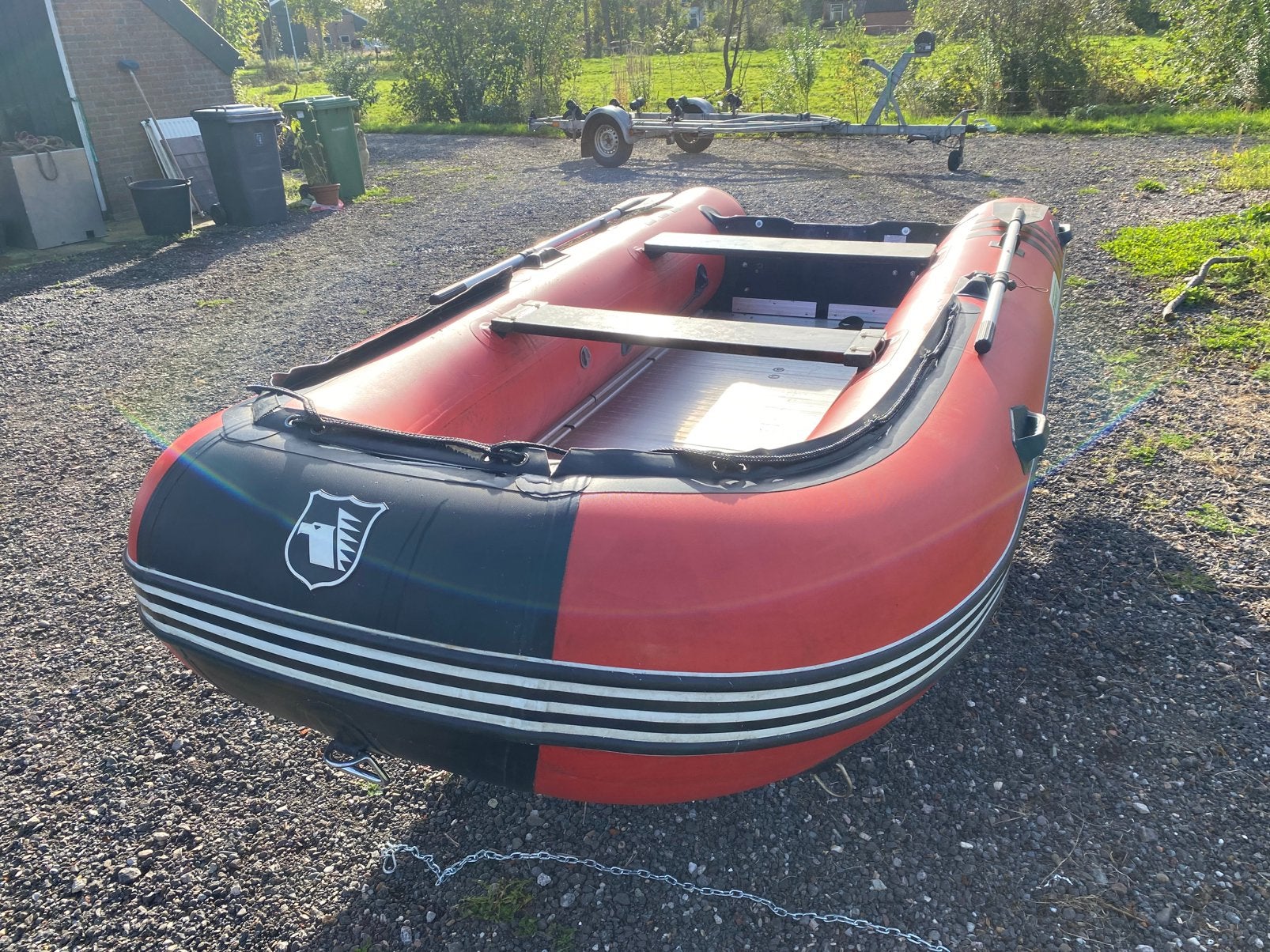 Nette Maxxon 390 rubberboot, Watersport en Boten, Ophalen, Aluminium, Opbergtas, 0 cm