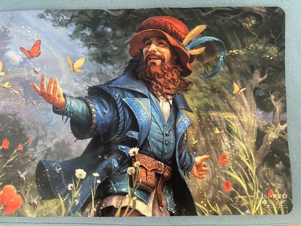 Magic MTG playmat Lord of the Rings, Ophalen of Verzenden, Gebruikt