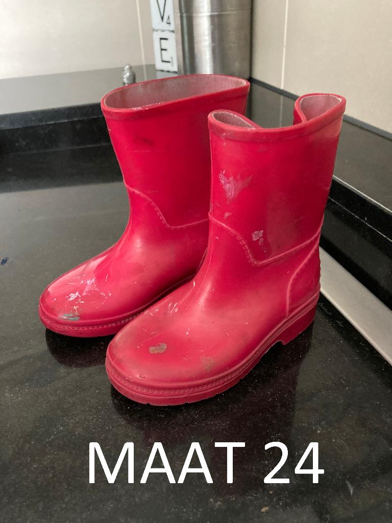 Regenlaarzen - Maat 24, Kinderen en Baby's, Kinderkleding | Schoenen en Sokken, Gebruikt, Jongen of Meisje, Ophalen of Verzenden