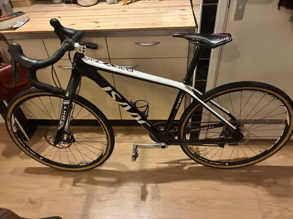 Isaac Baryon Carbon Gravel bike, Ophalen, 24 inch of meer, Gebruikt, Isaac Baryon