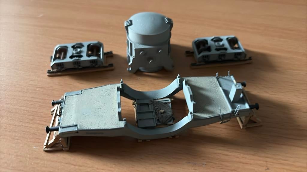 ARTITEC 487.891.84 LADING RUWIJZER PANNENWAGEN. HO. 1:87, Hobby en Vrije tijd, Ophalen of Verzenden, Zo goed als nieuw, Gelijkstroom of Wisselstroom