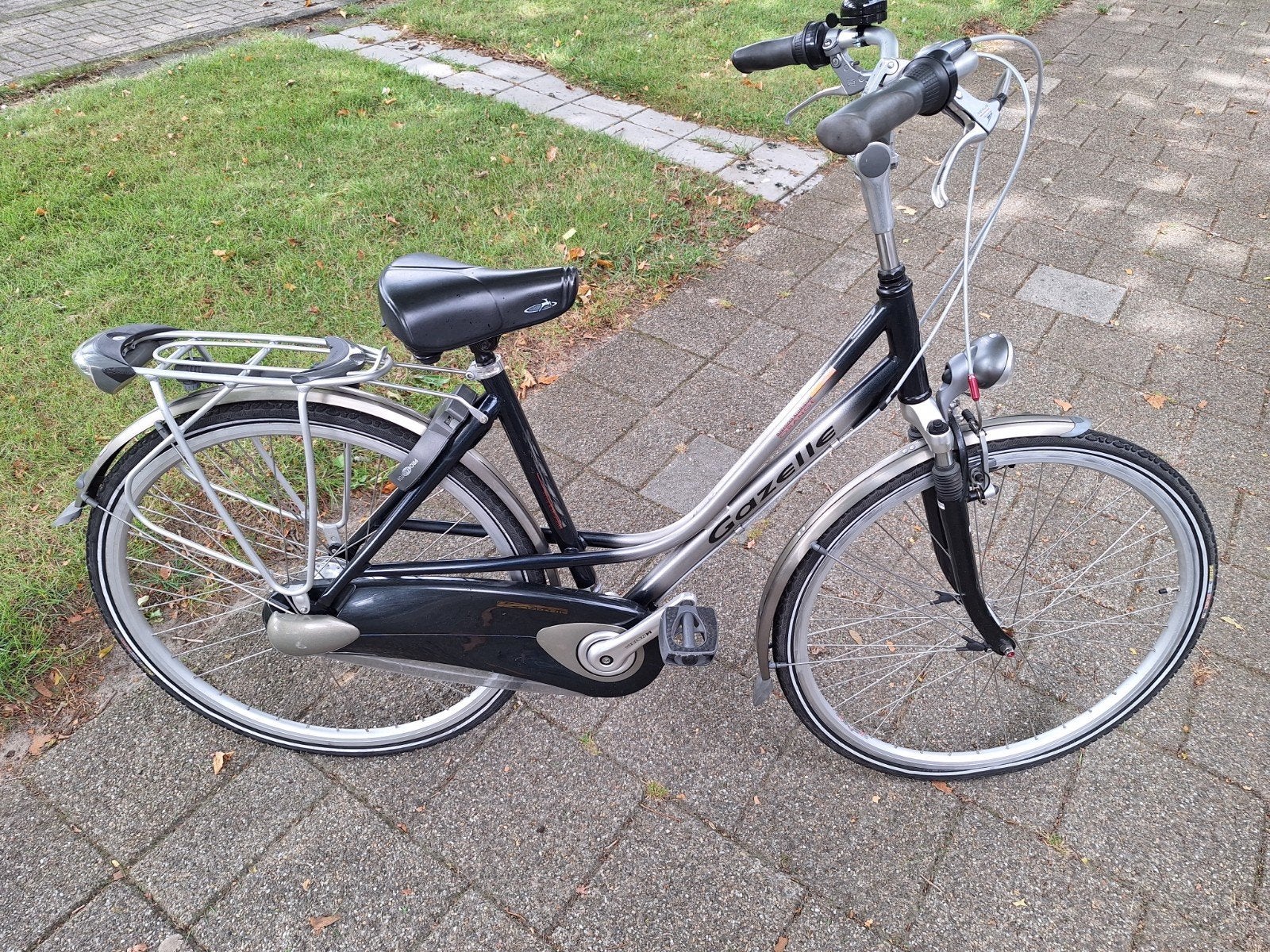 Gazelle Orange 28"/49 cm. 7 versnellingen, Ophalen, Gebruikt, 47 tot 50 cm, Versnellingen