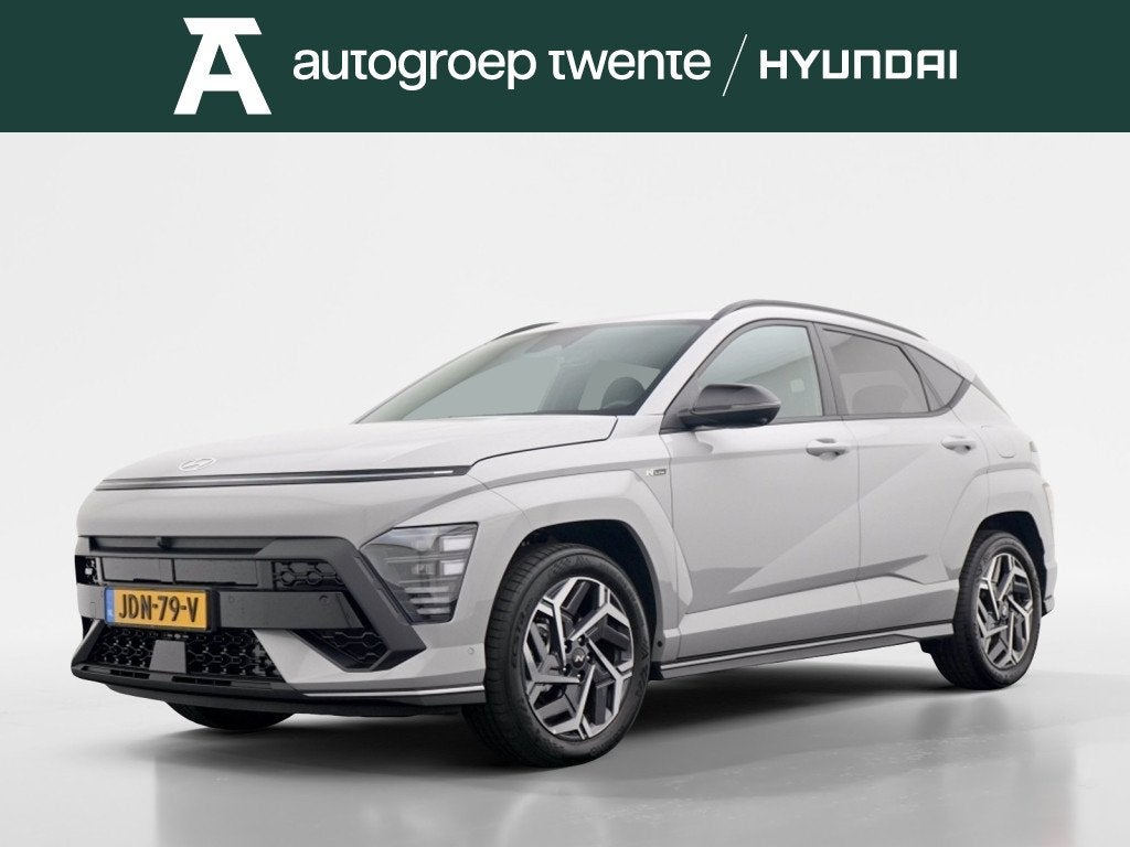 Hyundai KONA 1.6 GDI HEV N Line | Elek. stoelen | Stoelverwa, Dealer onderhouden, Gebruikt, Verwarmde buitenspiegels, 1110 kg