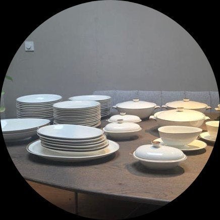 Vintage P. Regout Maastricht Servies - Made in Holland, Antiek en Kunst, Ophalen of Verzenden