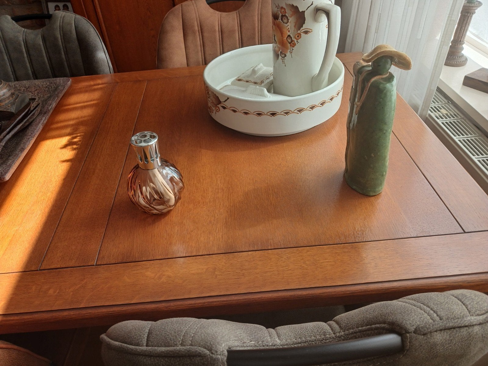 Mooie eiken eettafel., Huis en Inrichting, Tafels | Eettafels, Ophalen of Verzenden, Rechthoekig, 200 cm of meer, 50 tot 100 cm