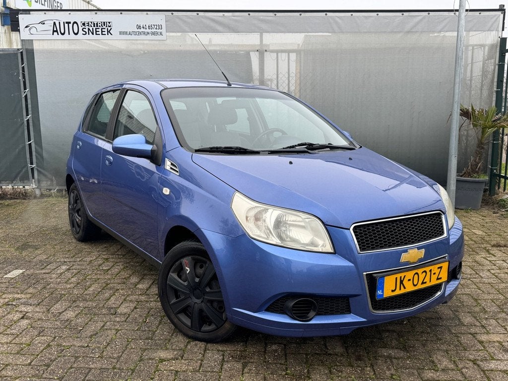 Chevrolet Aveo 1.2 16V L B-clever - NWE APK - Elektr ramen, Auto's, Chevrolet, Bedrijf, Te koop, Aveo, ABS, Airbags, Centrale vergrendeling