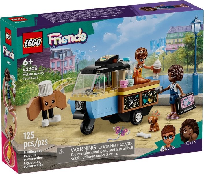 Lego Friends 42606 - Bakkersfoodtruck NIEUW IN DOOS, Lego, Nieuw, Friends, Ophalen of Verzenden