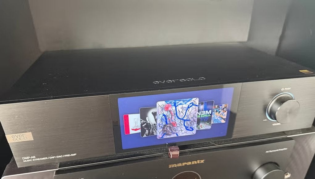 EverSolo DMP-A8 Muziekstreamer in NIEUWSTAAT!, Audio, Tv en Foto, Ophalen of Verzenden, Zo goed als nieuw, Zonder harde schijf